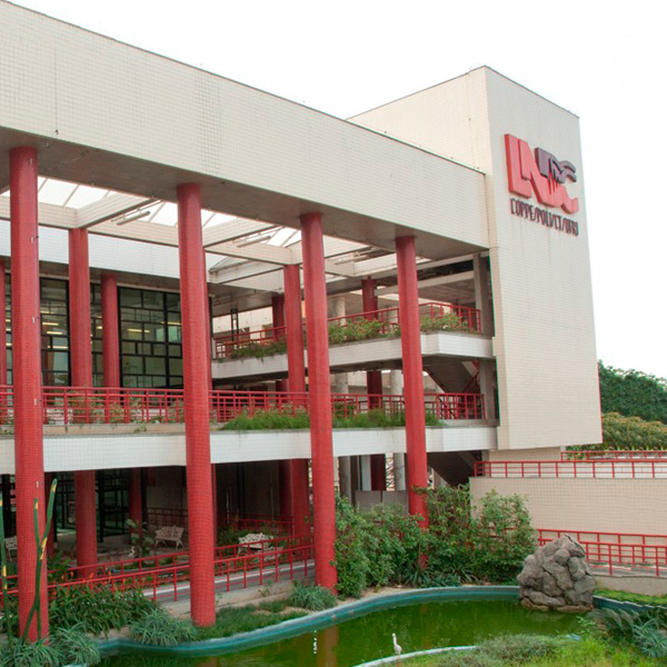 Foto do prédio do laboratório LNDC